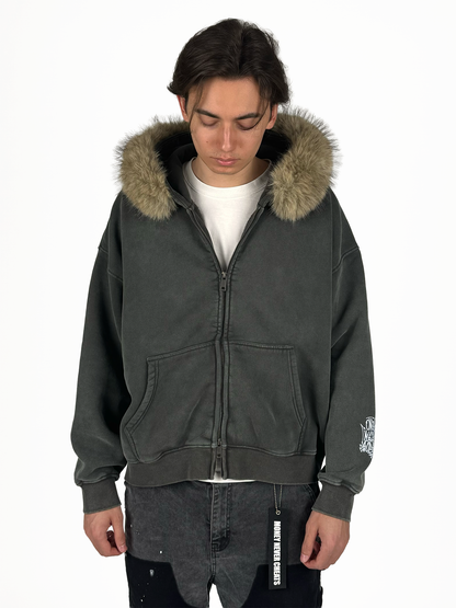 Hanorac Zip-Up Fur