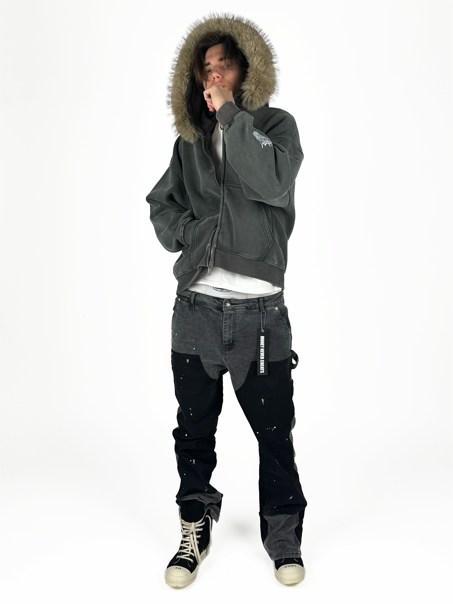 Hanorac Zip-Up Fur