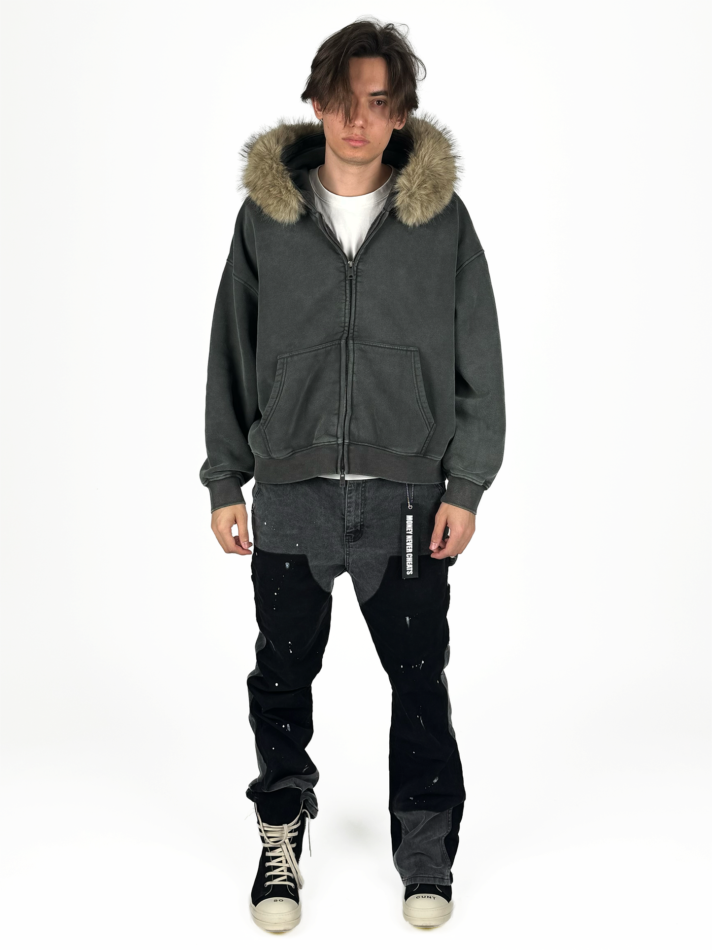 Hanorac Zip-Up Fur