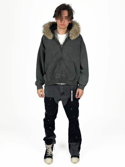Hanorac Zip-Up Fur