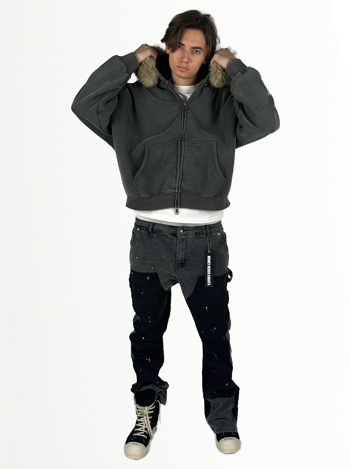 Hanorac Zip-Up Fur