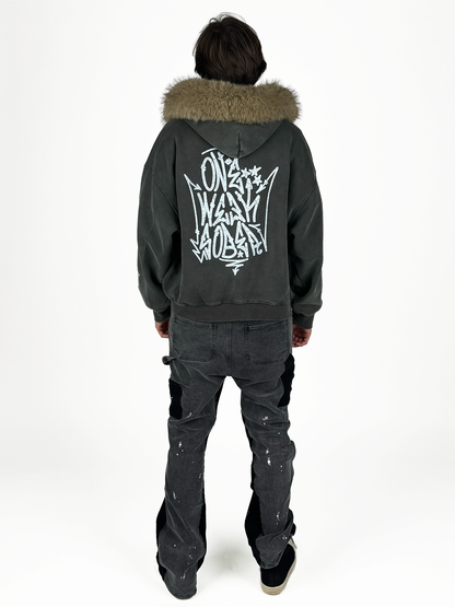 Hanorac Zip-Up Fur